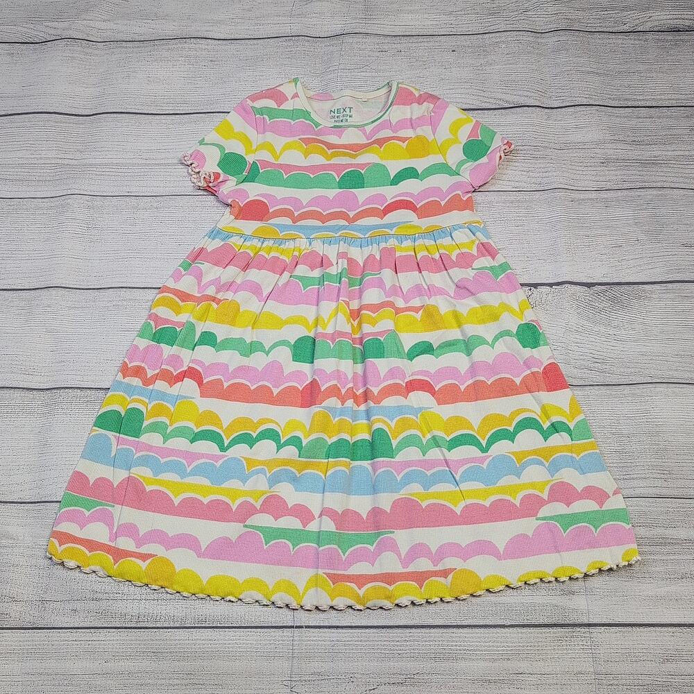 5/6 Next Colorful Ribbed Dress